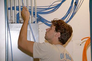 Home safety inspections Polk Electric - Installing Cables